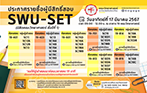 ประกาศรายชื่อผู้เข้าสิทธิ์เข้าสอบวิชา SWU-SET ในวันอาทิตย์ที่ 17 มีนาคม 2567 (*นิสิตชั้นปีที่ 1 คณะวิทยาศาสตร์)